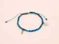 Pulseira pérola e infinito
